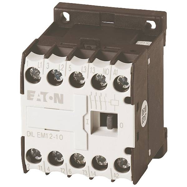 Eaton 127075 DILEM12-10 (230V50HZ,240V60HZ) Power Contactor 3 NA 5.5 kW 1
