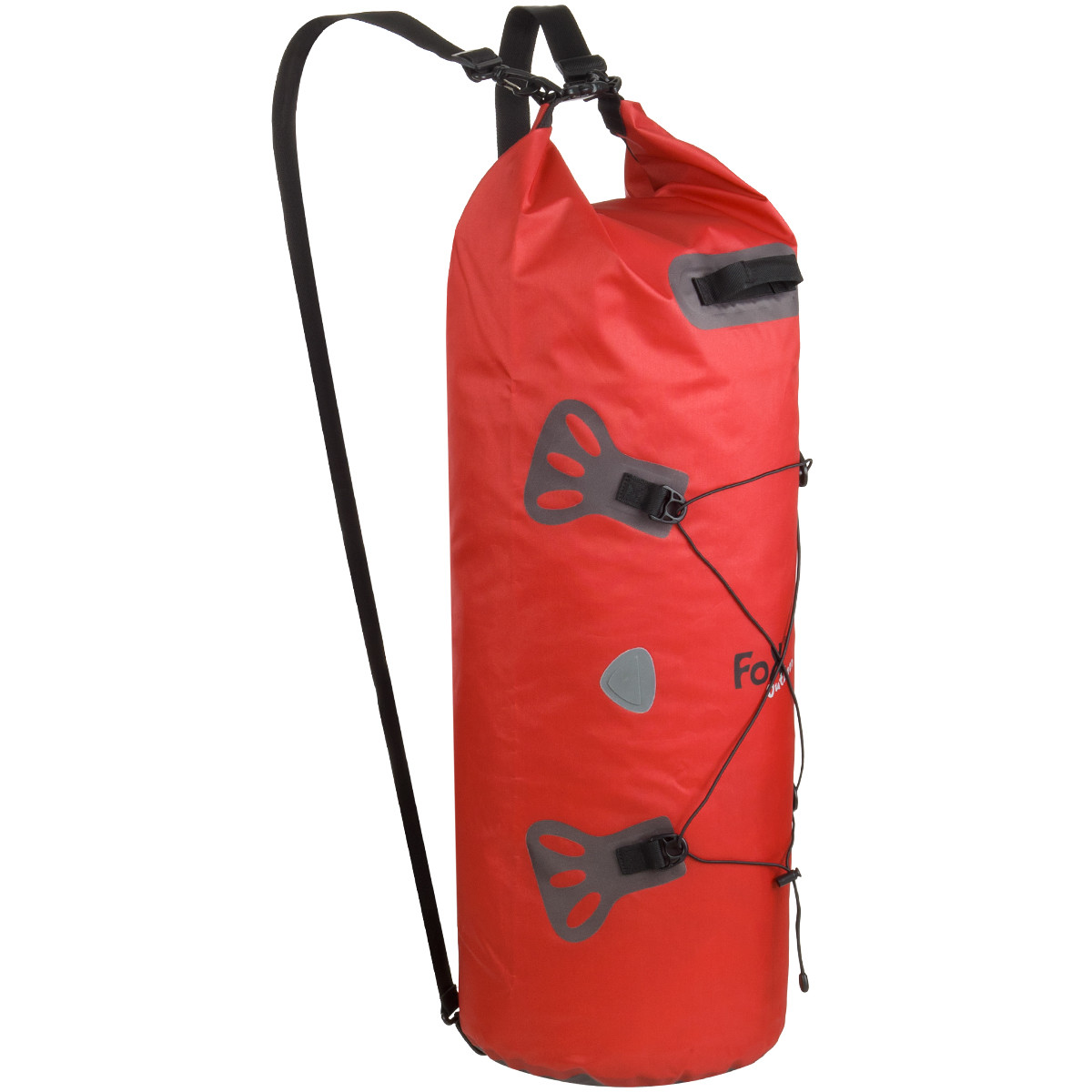 Fox Outdoor Waterproof Duffle Bag DRY PAK 60 Taped Roll Knapsack Storage Red