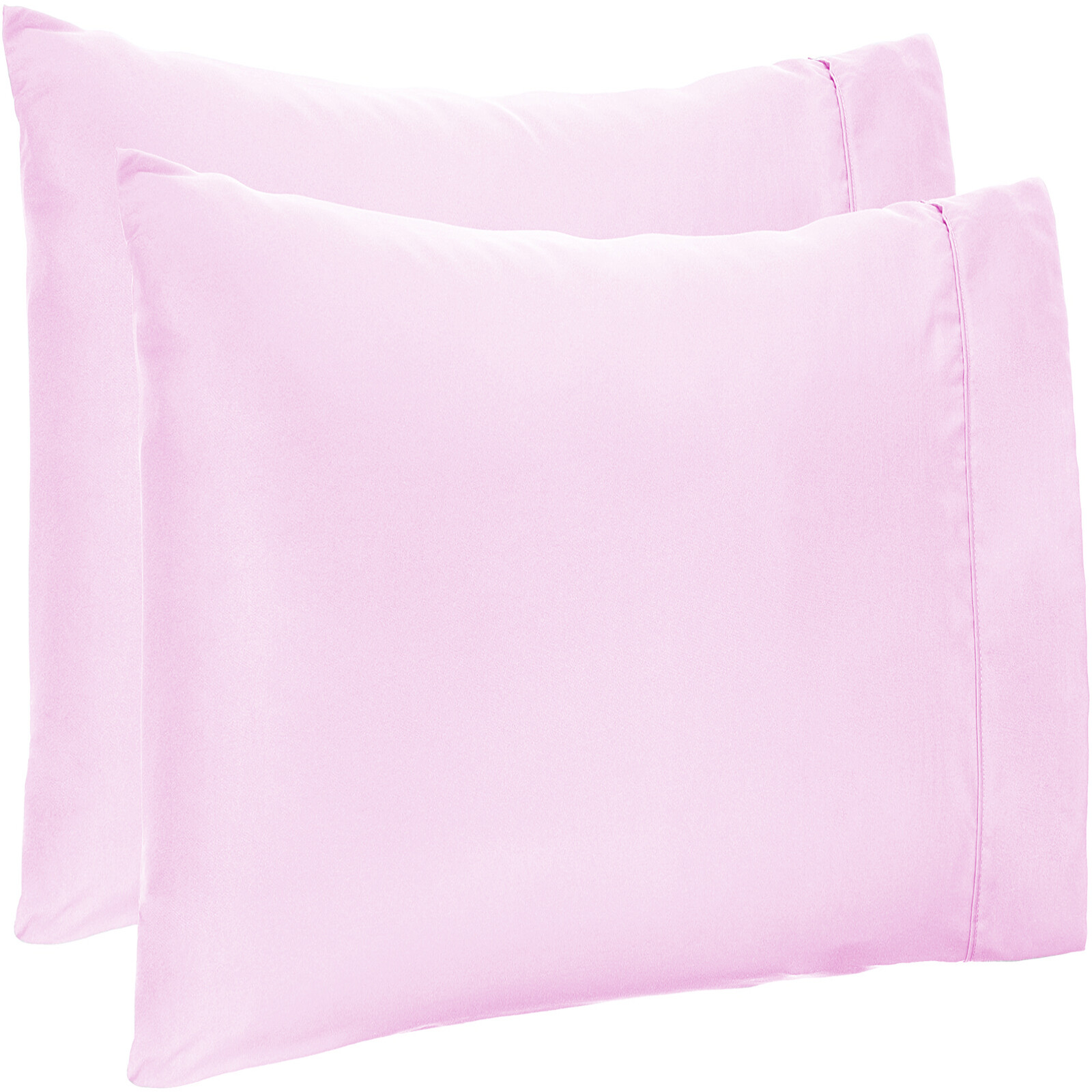 Bedding Collection 1000 TC OR 1200 TC 100% Cotton Pink Solid All Item