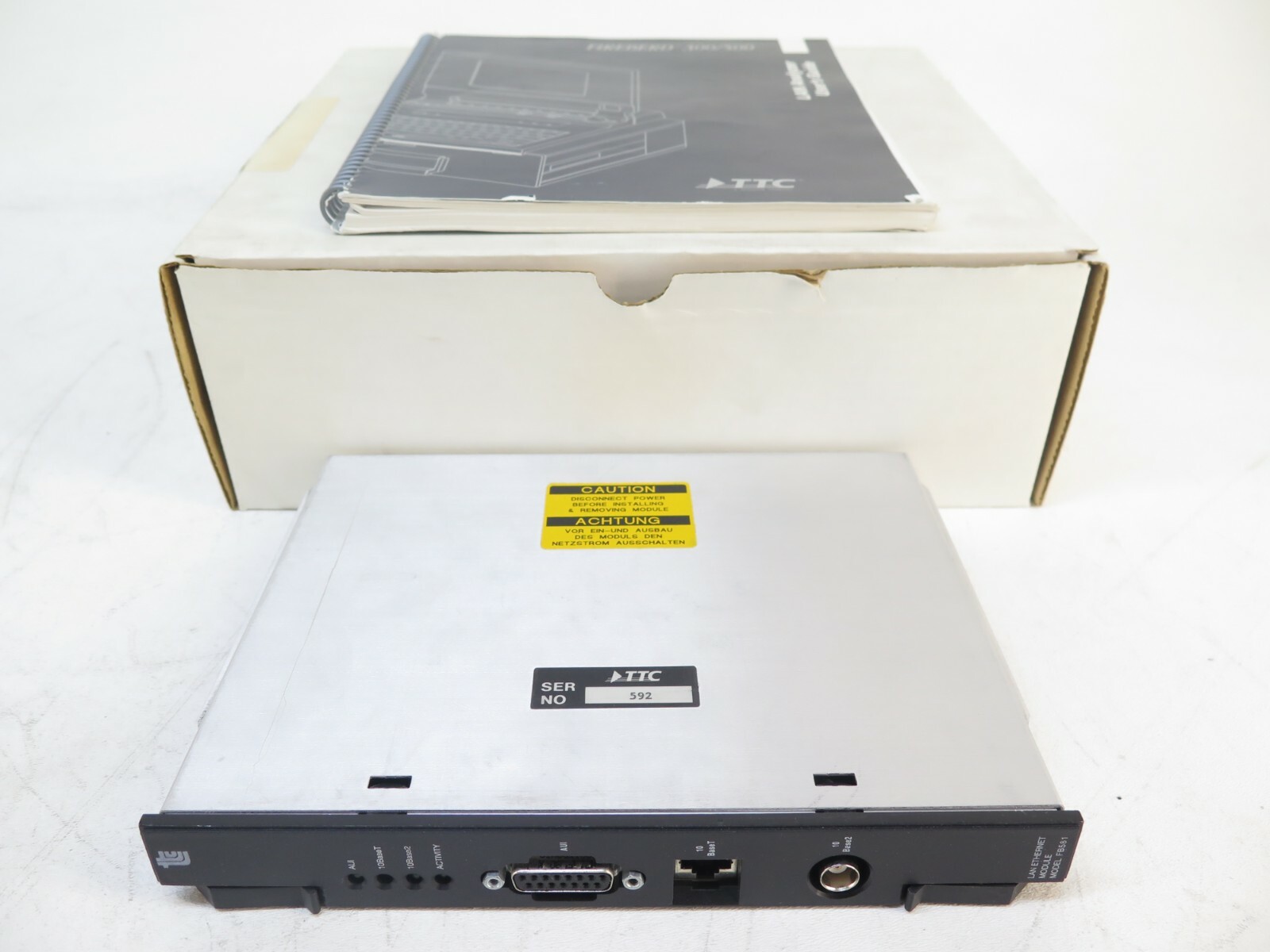 TTC Model FB581 - LAN Ethernet Module