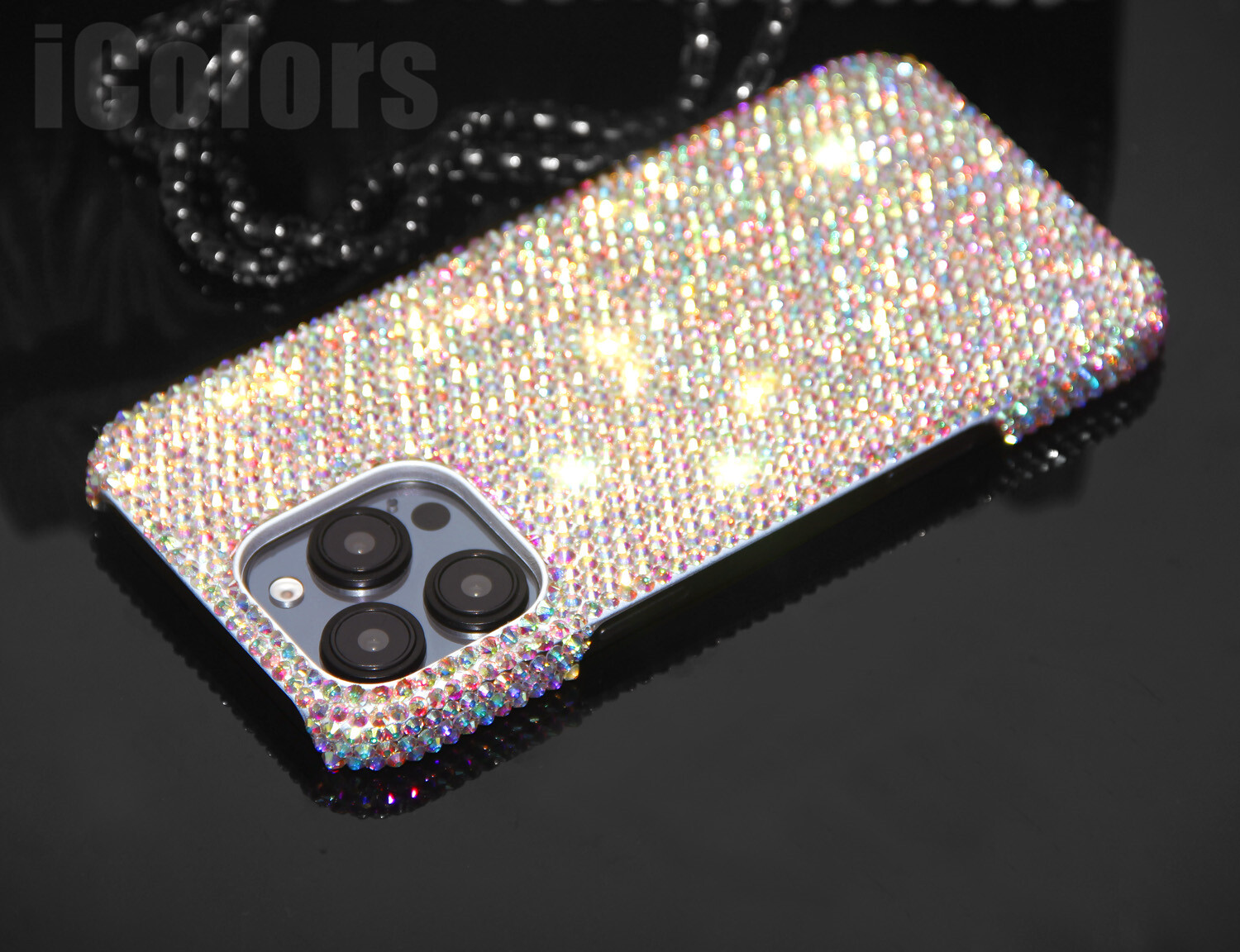Bling Diamond Case F iPhone 16 Pro Max/16 Pro/16/16 Plus WITH SWAROVSKI ELEMENTS