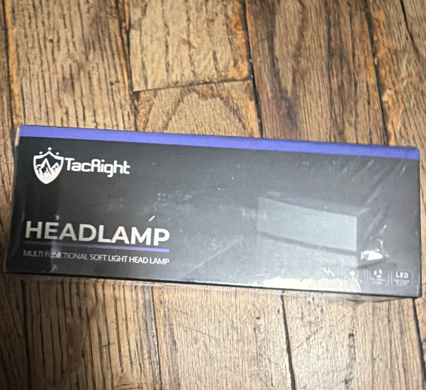 TacRight TM-G14 Rechargeable USB LED Headlamp 2000 lm IPX4 Black