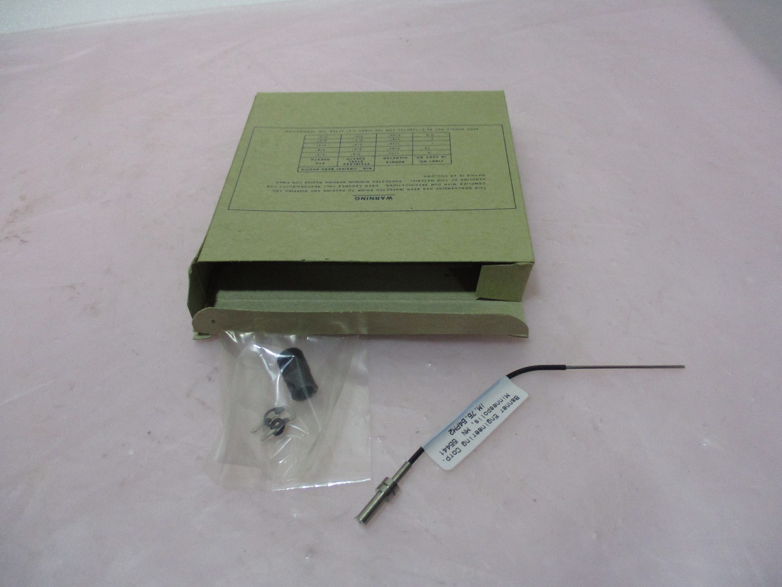 Banner IM.75.54PM2 Fiber End Assembly Sensor, 420402