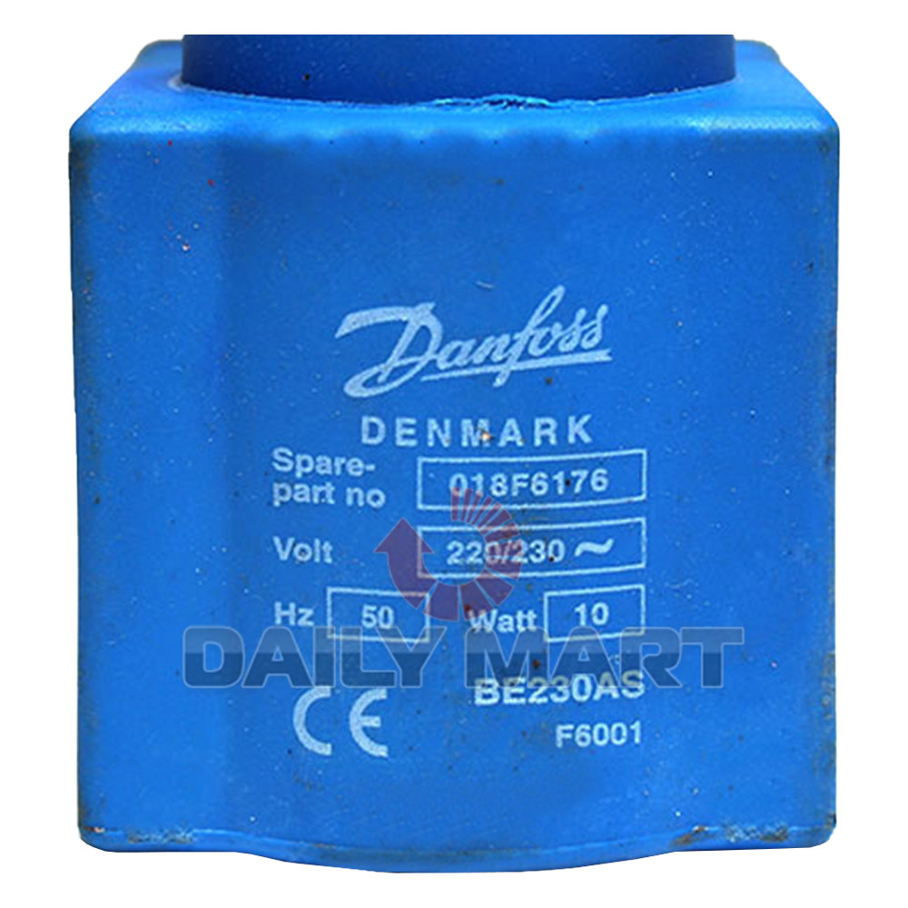 New In Box DANFOSS 018F6176 Solenoid Valve Coil
