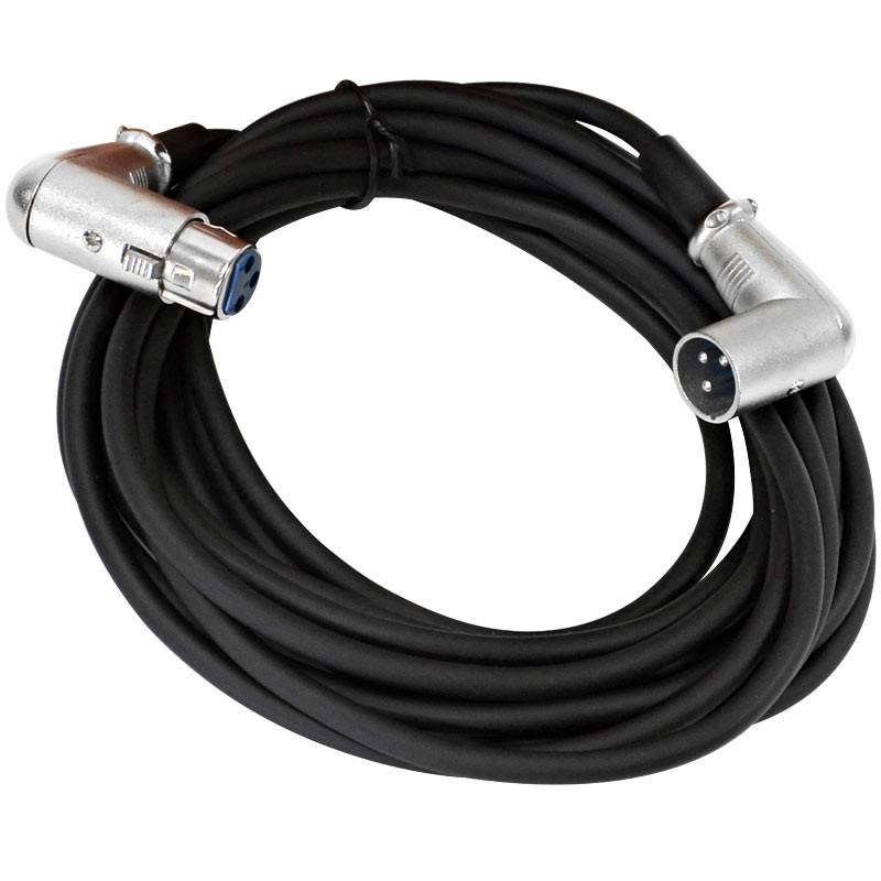 SAXRA15 15ft XLR Right Angle Microphone Cable
