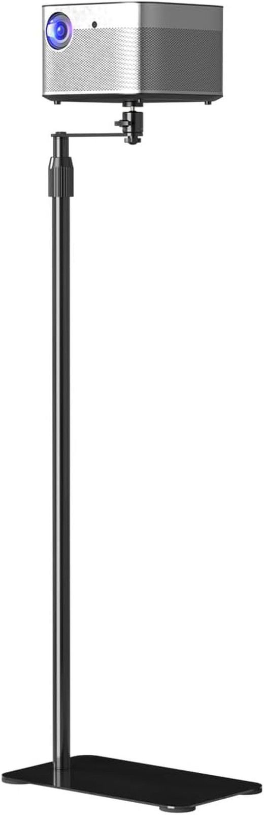 Projector Stand against Wall Hidden Stand, 360°Swivel, Height Adjustable, Mini P