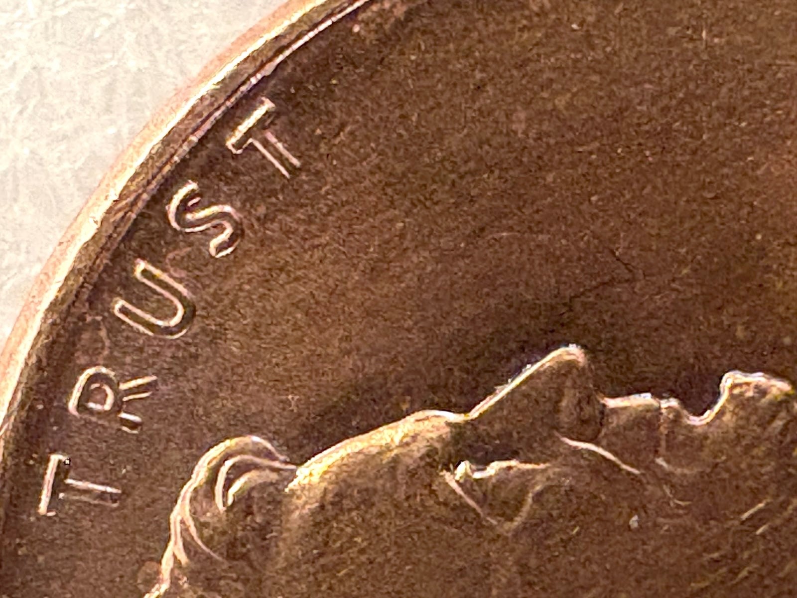 1997 U.S. penny no mint mark, Close AM, Rim Errors, off-center & More