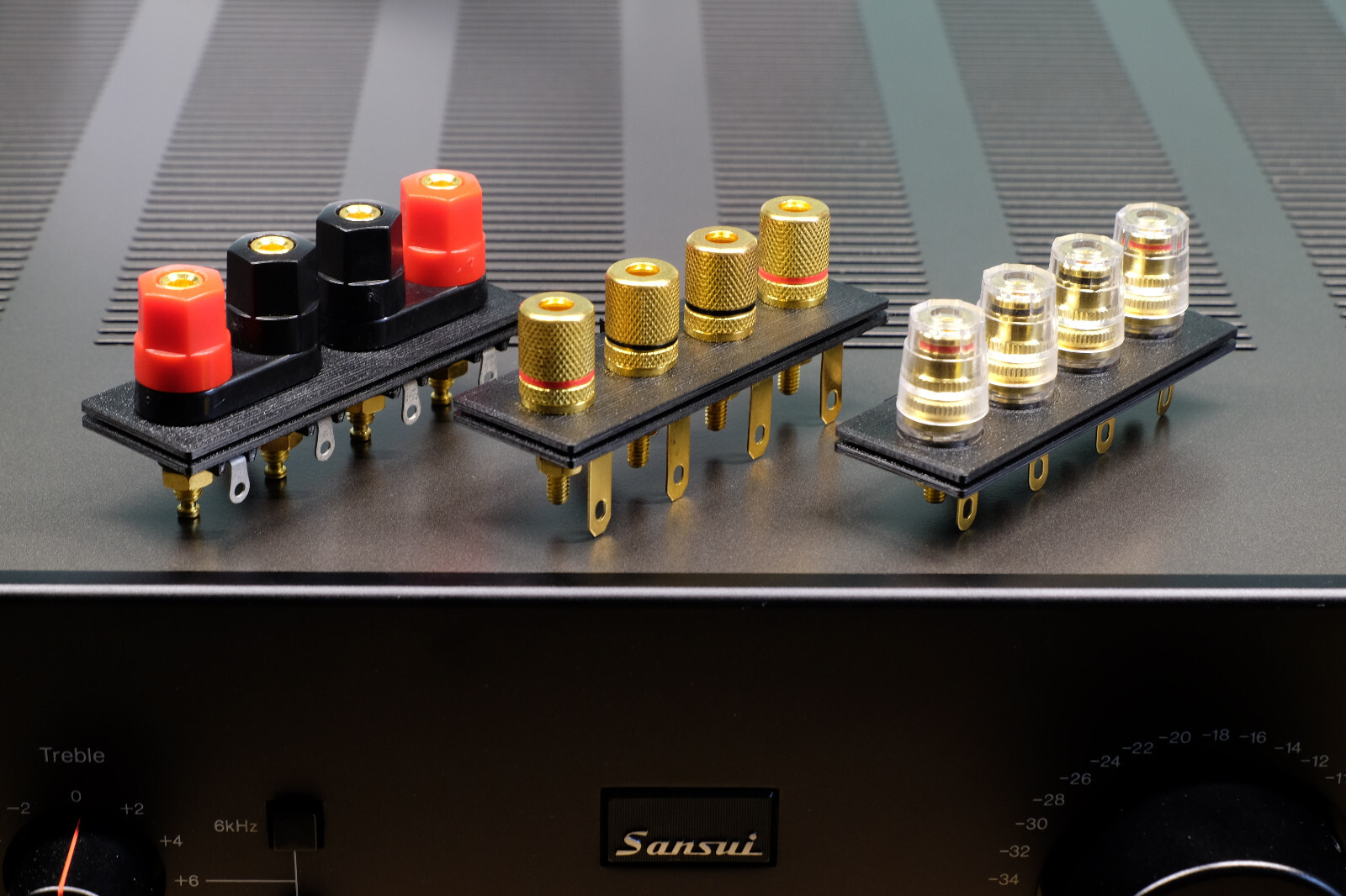 Sansui G-8000 speaker terminal upgrade kit