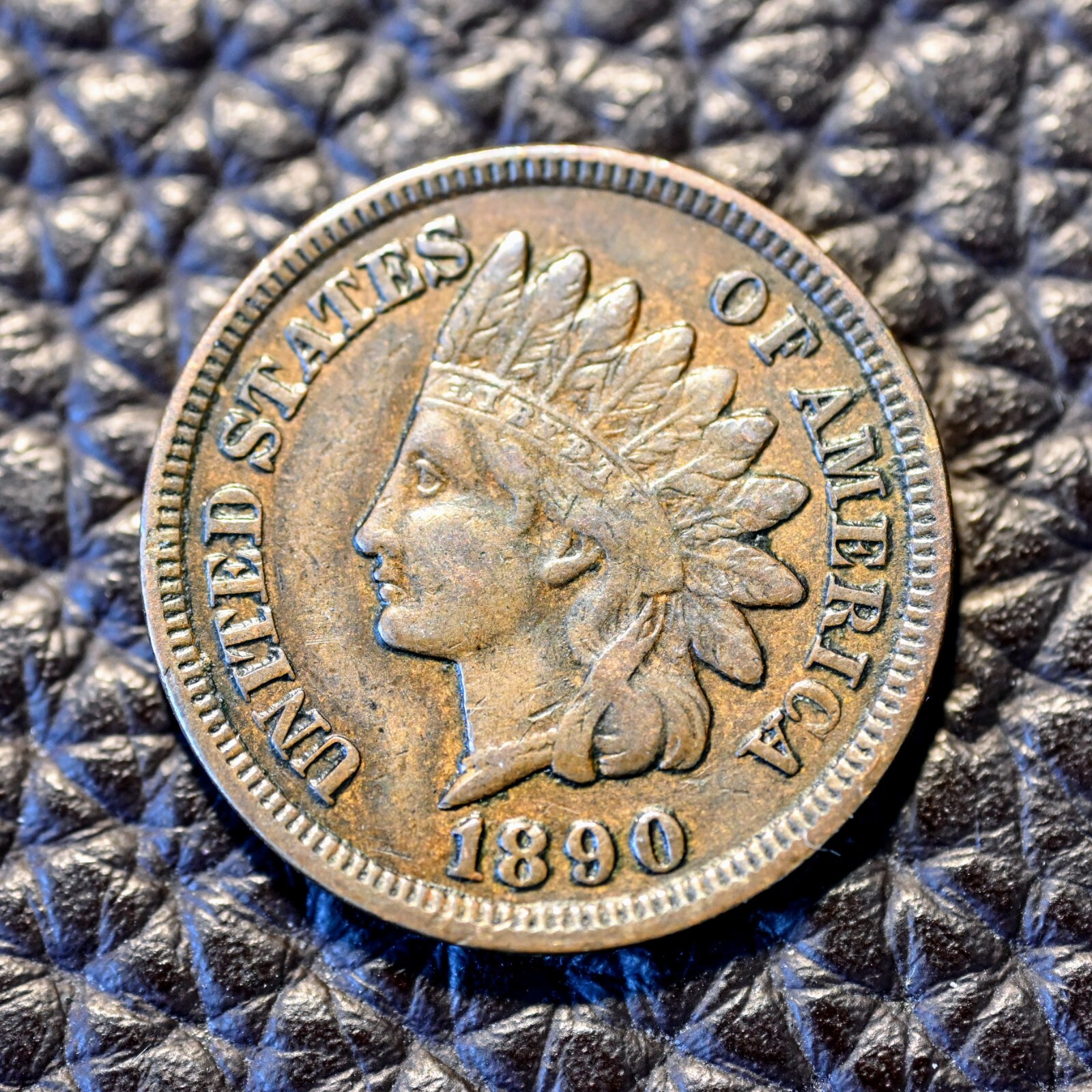 (ITM-4714) 1890 Indian Cent ~ AU Cndtn ~ COMBINED SHIPPING!