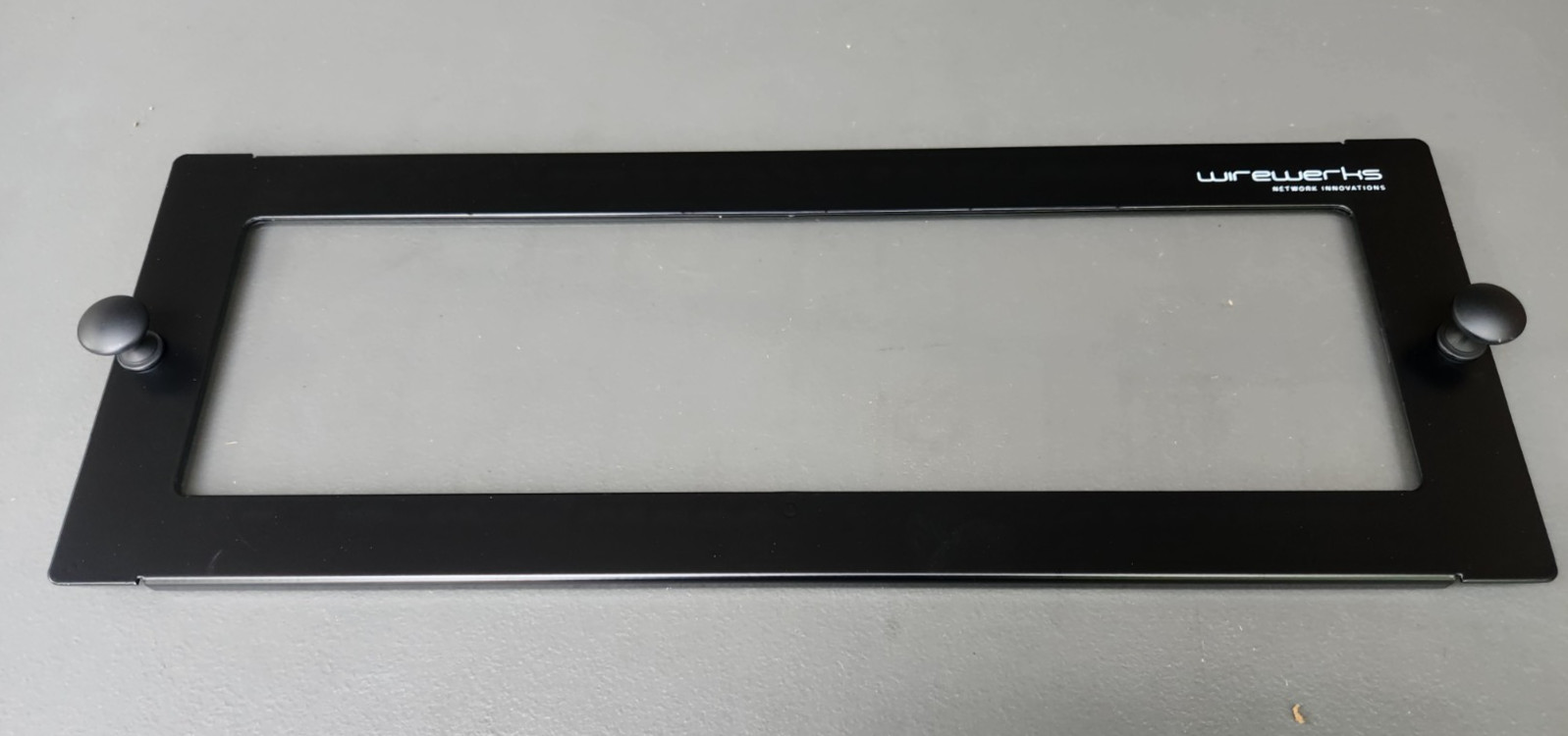 Wirewerks WW-001993 4U Magnetic Access Panel, Black