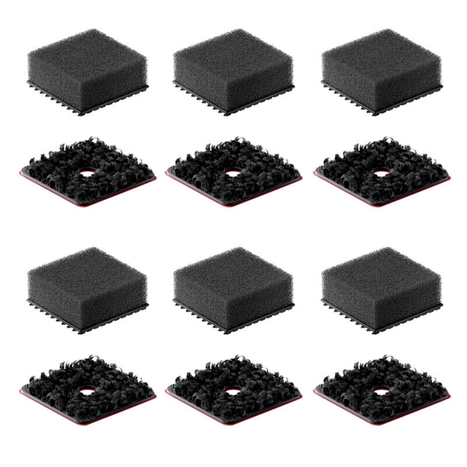 6Pcs/Set Noise Reduction Windproof Sponge Cushion For Insta360 X3 Camera