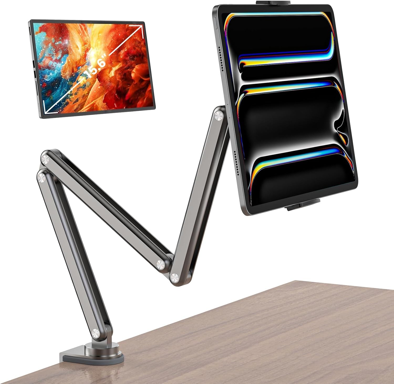 X36 360° Adjustable Folding Multi-Function Table Mount Holder For Apple iPad