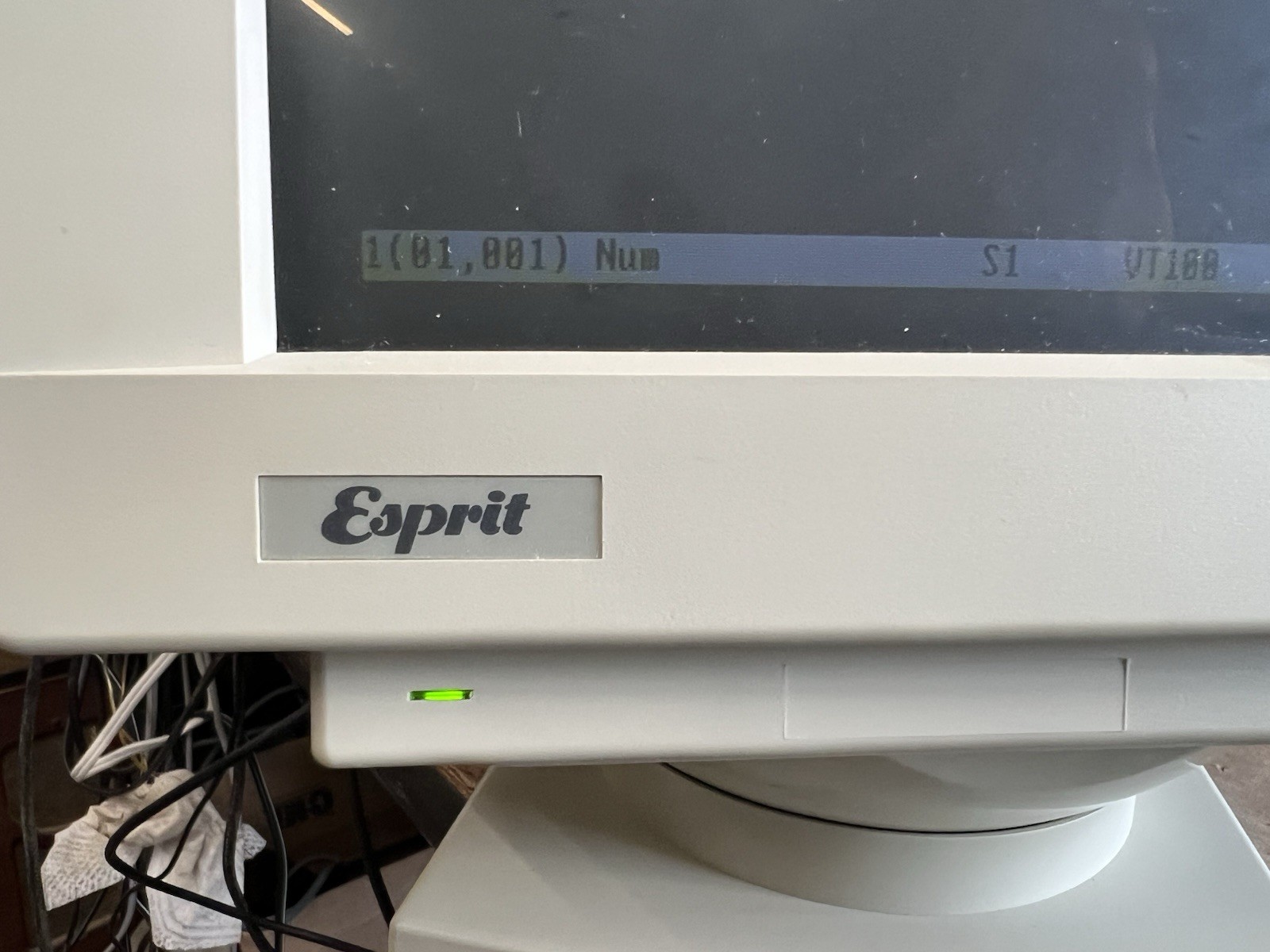Esprit Systems 5000 12" Vintage Terminal Computer Systems Tested works great