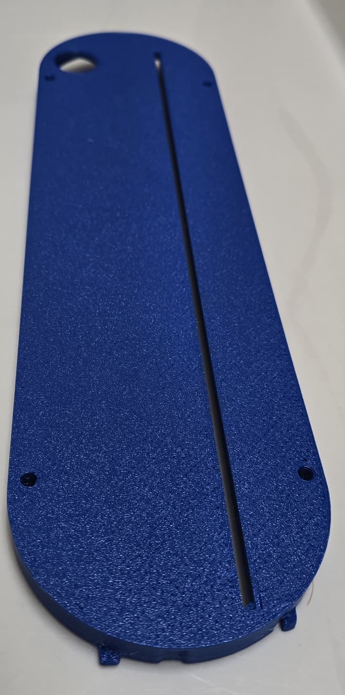 Zero Clearance Throat Plate Insert For Hercules 10" Table Saw Harbor Freight