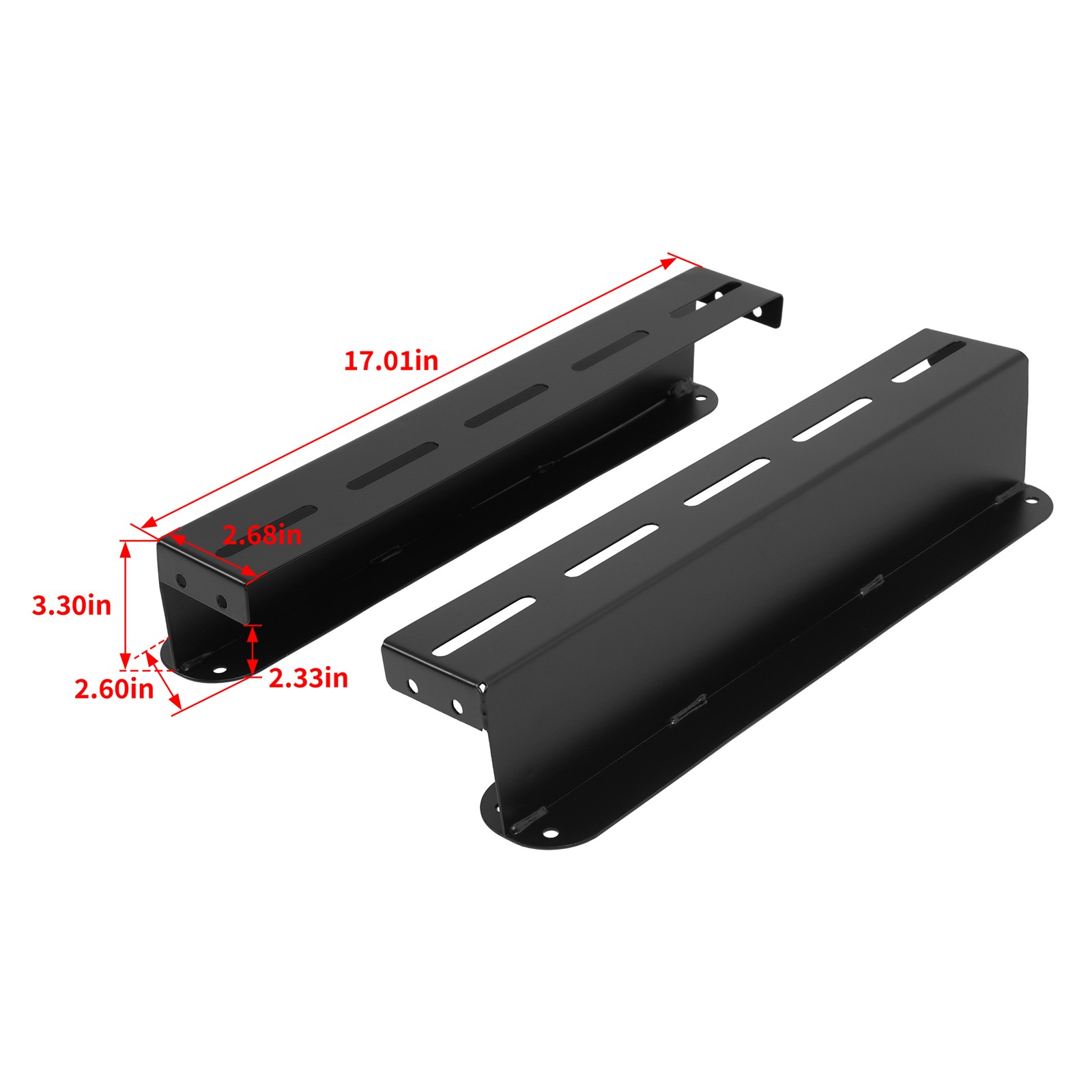 8PK Ceiling Rail Overhead Garage Storage Bin Racks For 6 Bins Shelving System