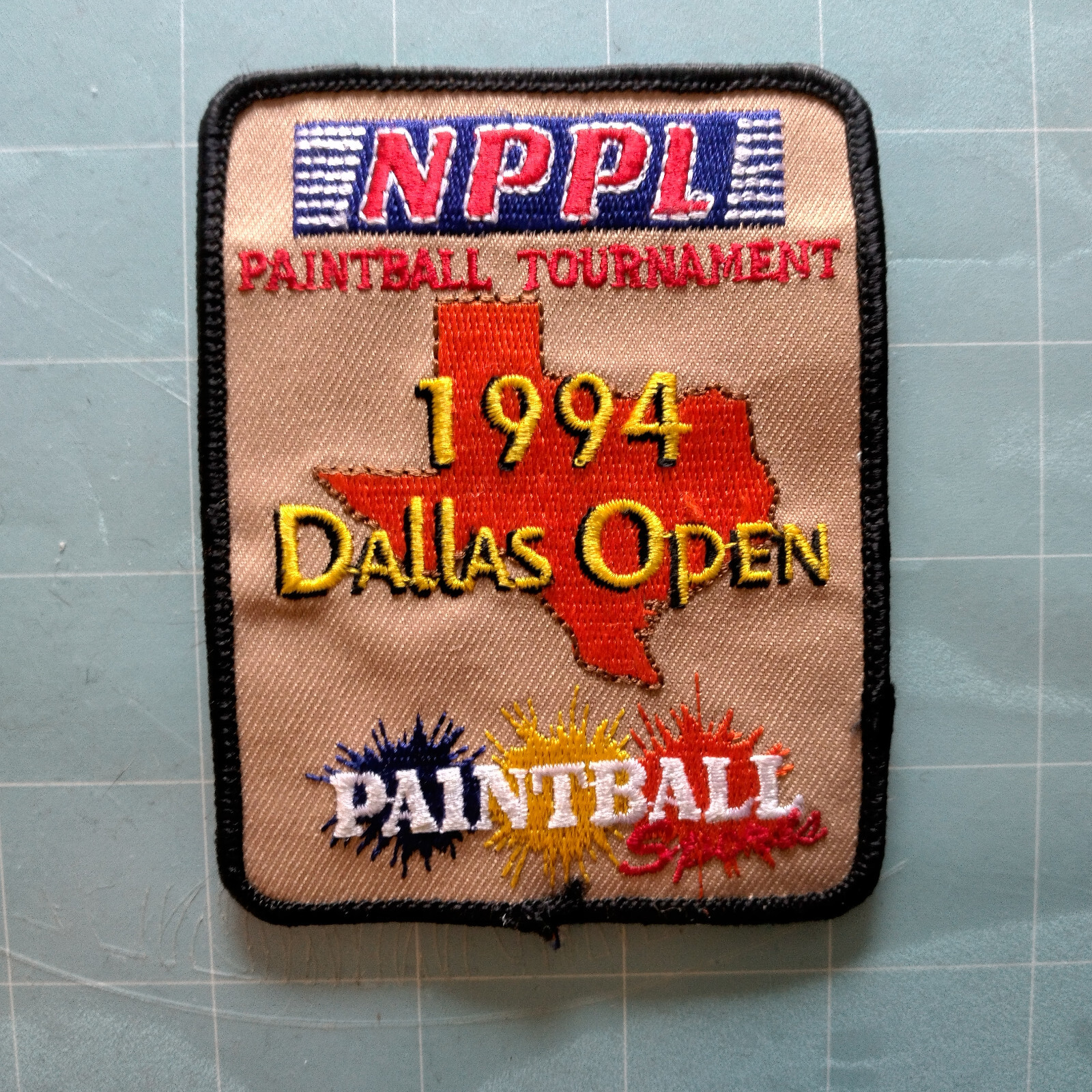 NPPL Paintball Tournament Dallas Open 94 Paintball Sports  Paintball Patch size
