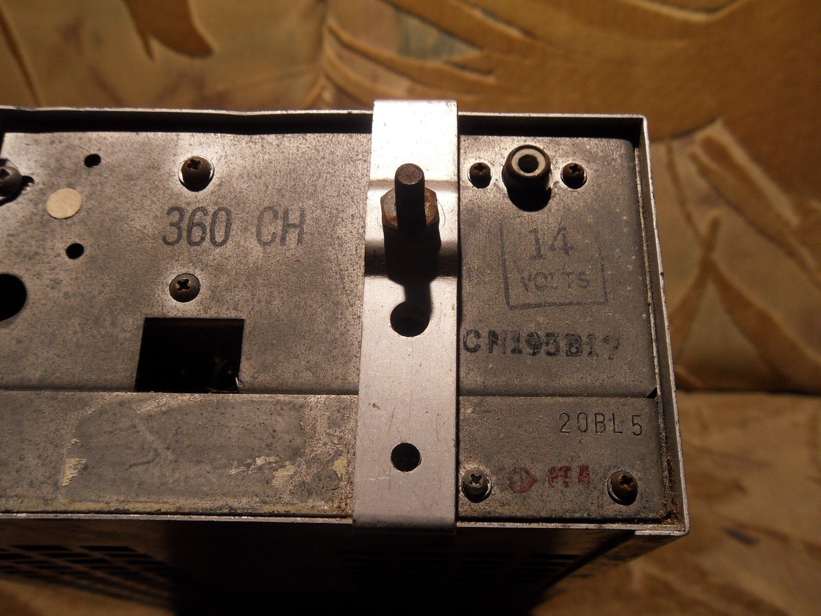 Narco Avionics MK12B Aircraft Nav/Com Untested AS PICTURED