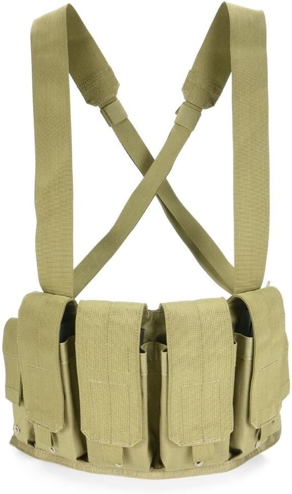 Blackhawk 55CP01DE Tactical Chest Magazine Pouch Holder Coyote Tan