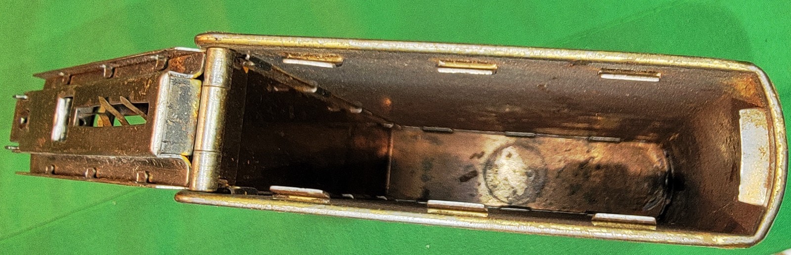 Vtg Diversion Hollow Faux Book Metal Safe How To Accumulate Wealth Savior Dough
