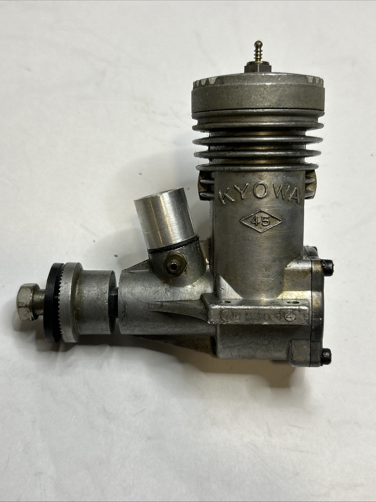 Kyowa 45R/C 7.42cc R/C Vintage 2 stroke glow engine for airplane USED
