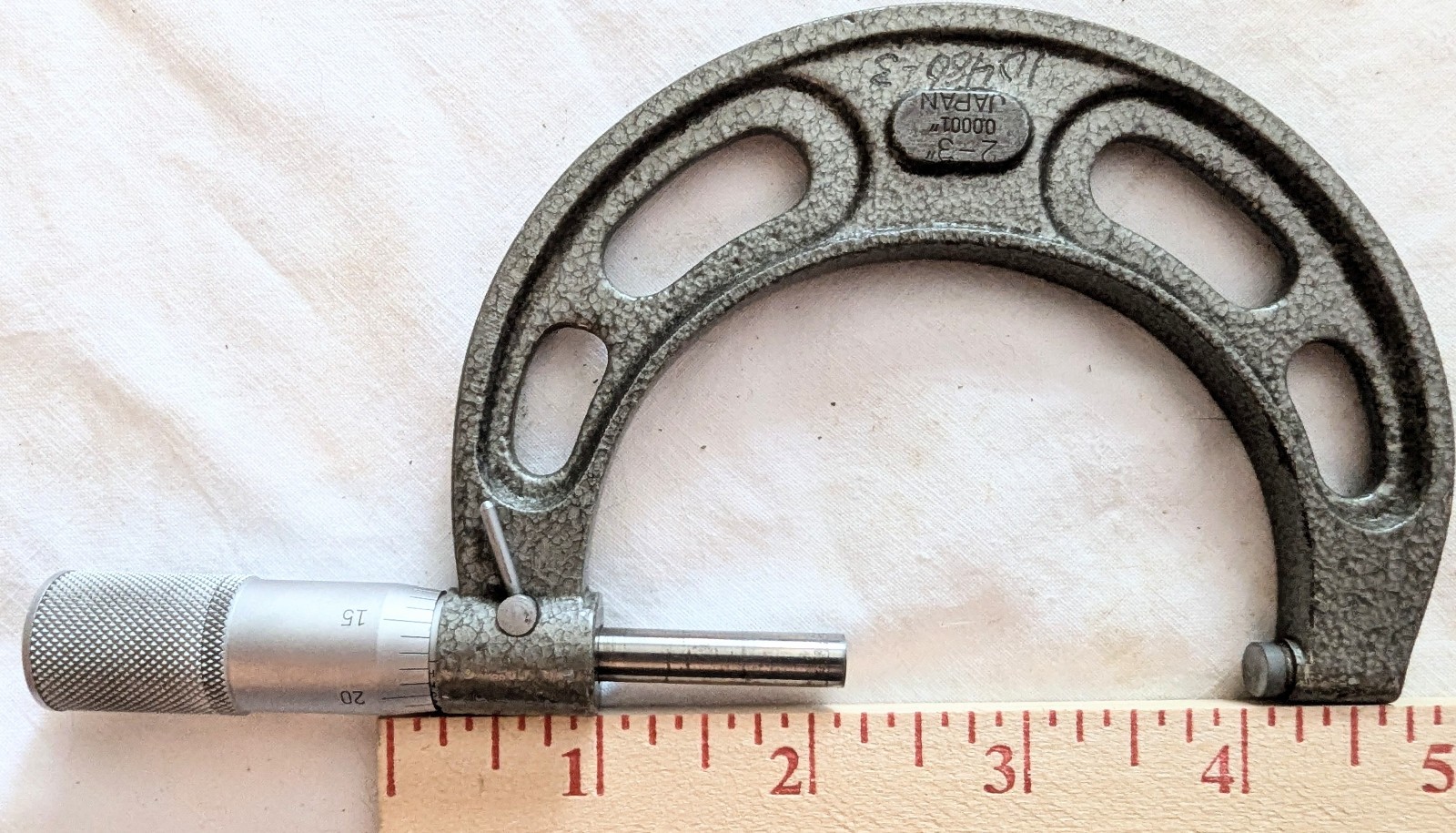 NSK 2"-3" O.D. Outside Micrometer Machinist Tool Measuring L75494