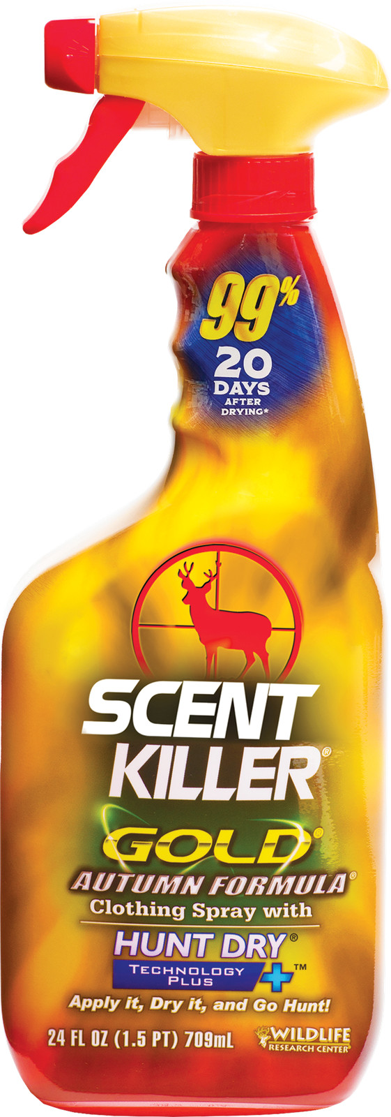 Wildlife Research 1275 Scent Killer Gold Autumn Formula Odor Eliminator 24 oz Tr