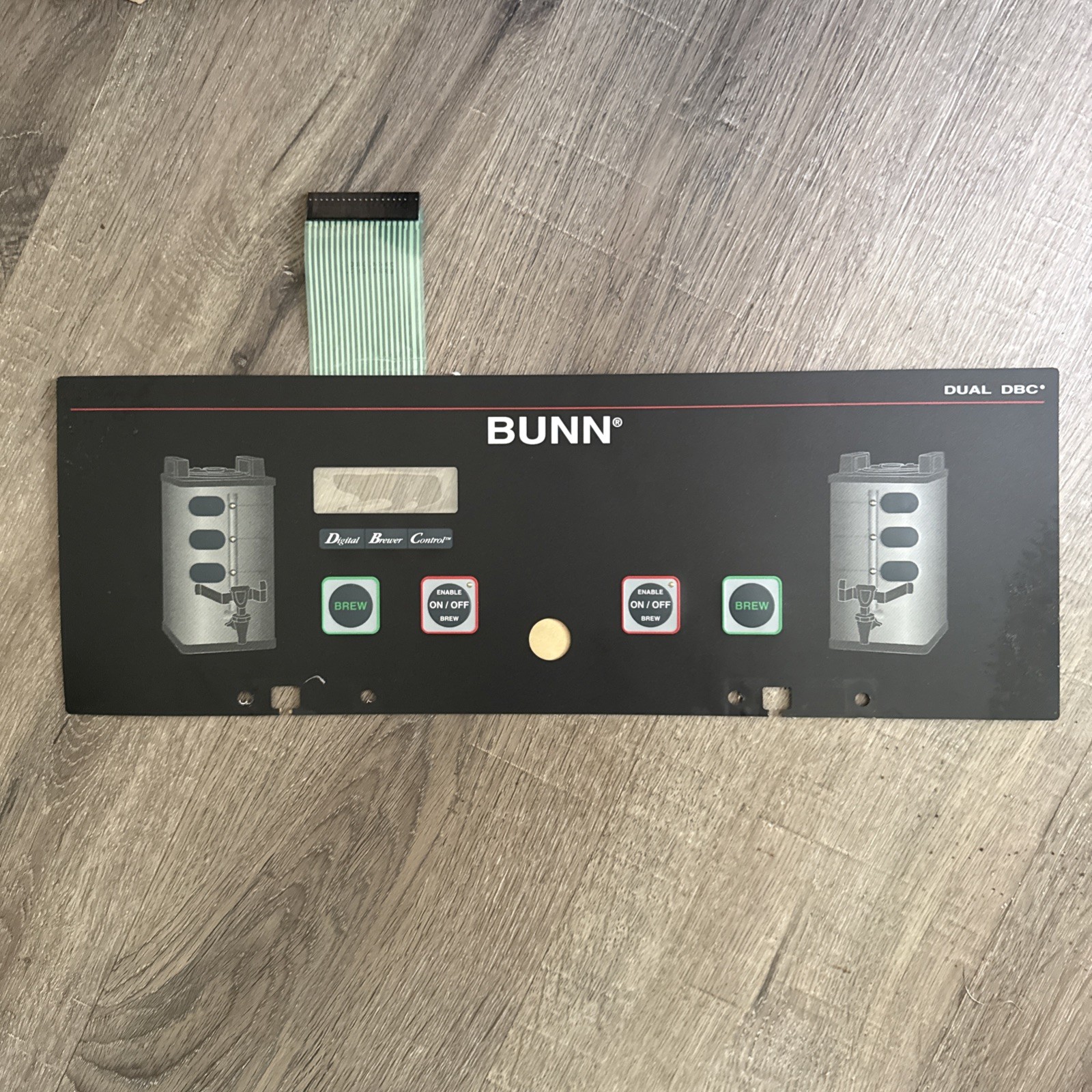 NEW BUNN 29974.0000 MEMBRANE SWITCH FOR DUAL SH COFFEE BREWERS