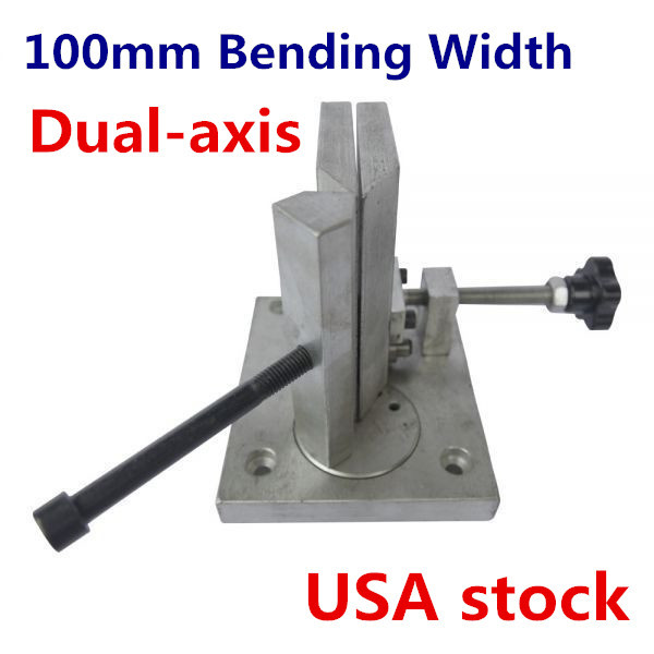 Dual-axis Metal Channel Letter Angle Bender 100mm Width Bending Tools