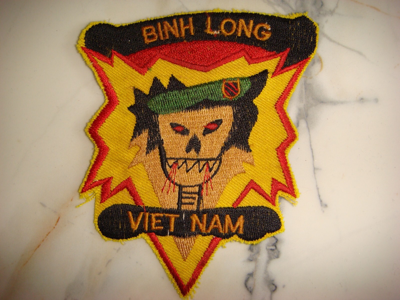 US 5th SF Grp MACV-SOG AT BINH LONG, VIETNAM WAR PATCH