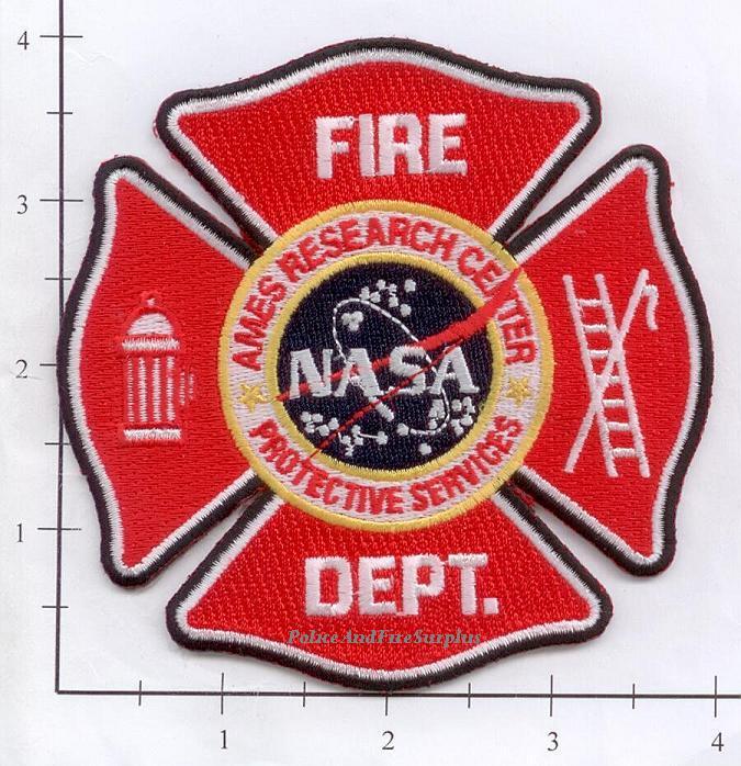 California - NASA Ames Research Center Protective Services CA Fire Dept Patch v1