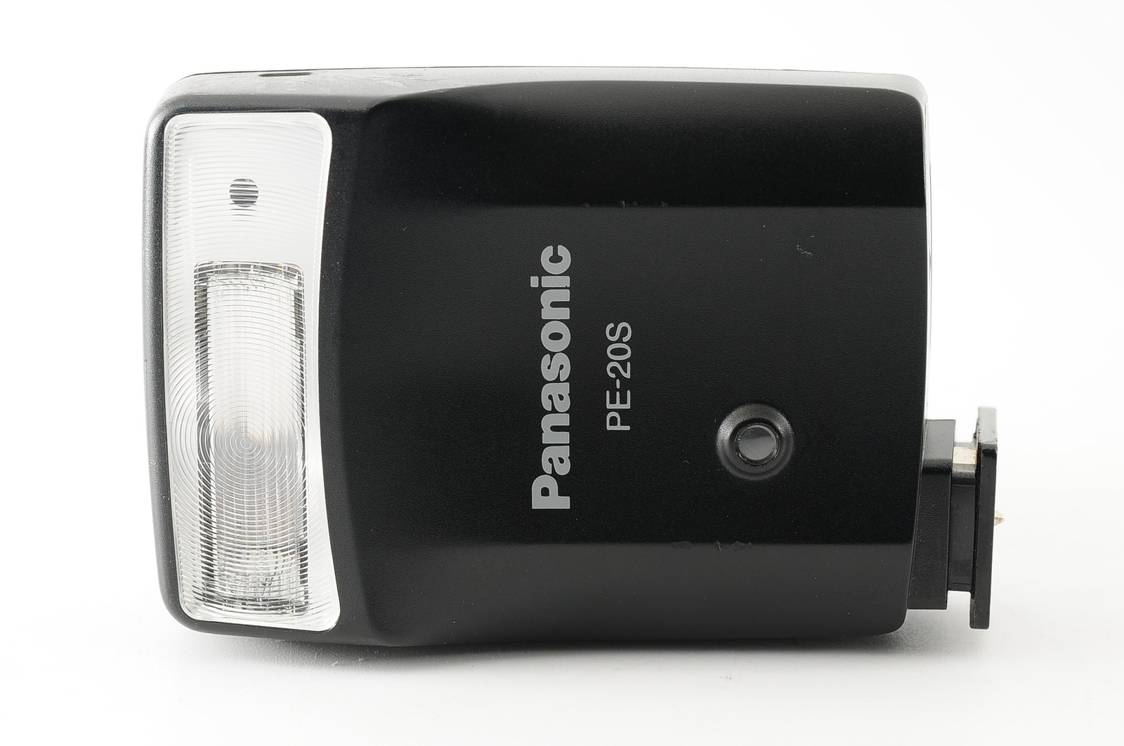Near MINT Panasonic PE-20S Black Electronic Flash Unit Hot Shoe Camera JAPAN