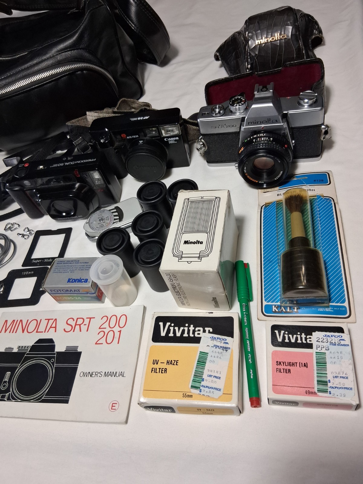 Cameras & Accessories Lot Untested Parts Only