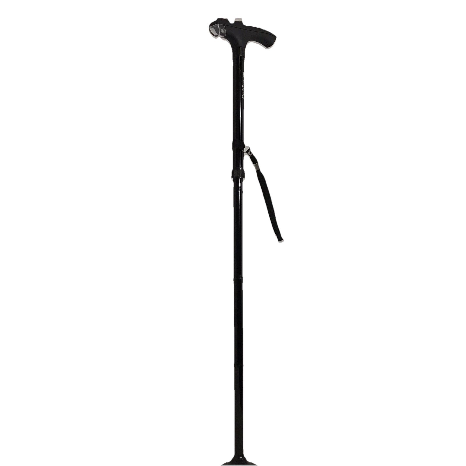Cane Foldable Black Adjustable  Steady Cane With Light Pre-owned
