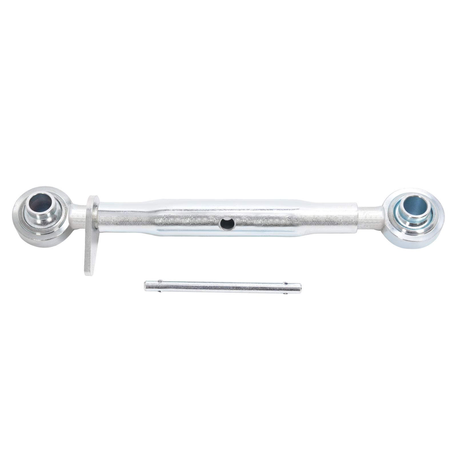 Adjustable Galvanized 3-Point Hitch Top Link For Category 1 Tractors 15" Body