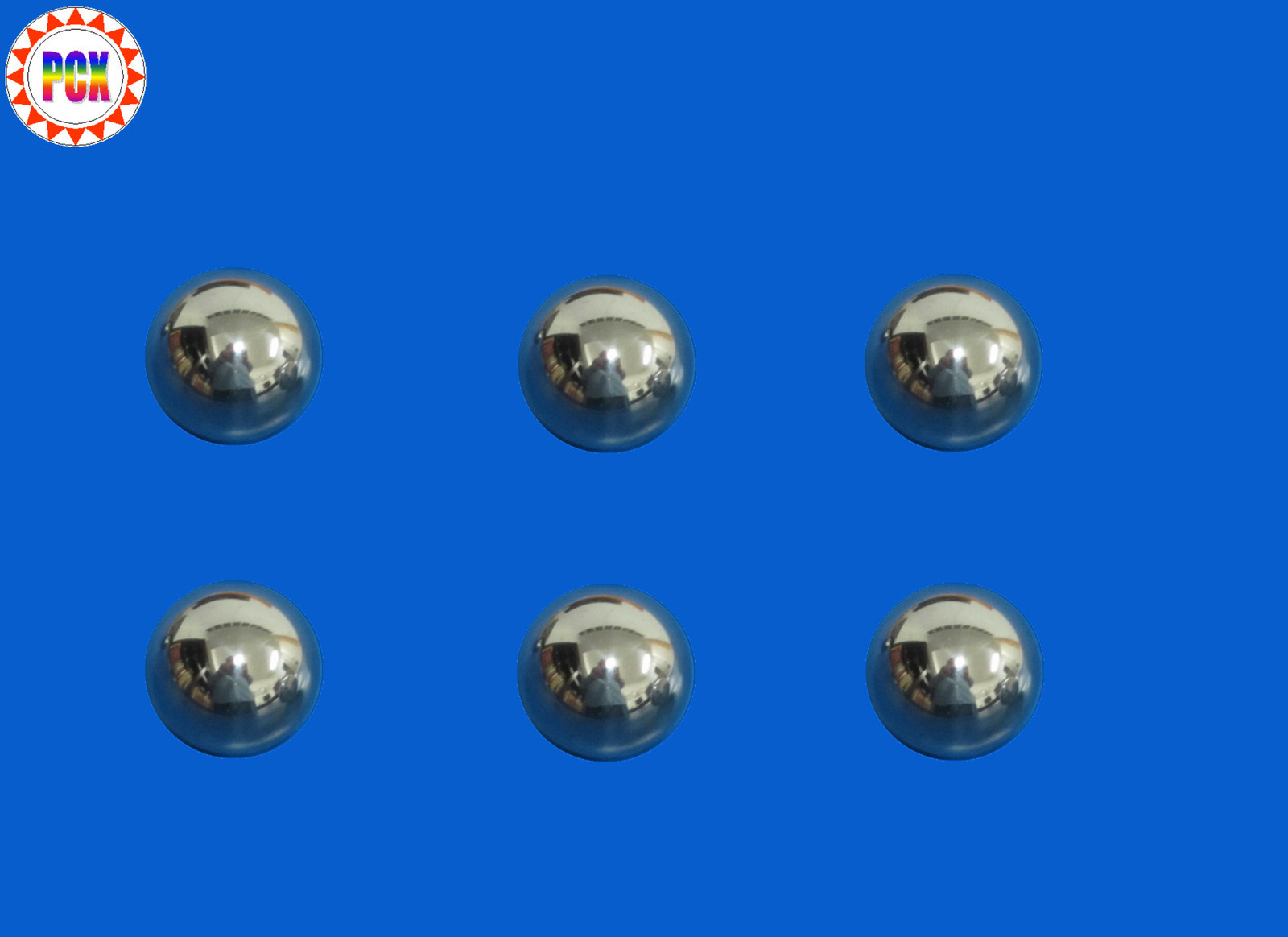 Six 1-1/16" Mirror Finish Steel Pinballs - OEM Specification Steel Pinball