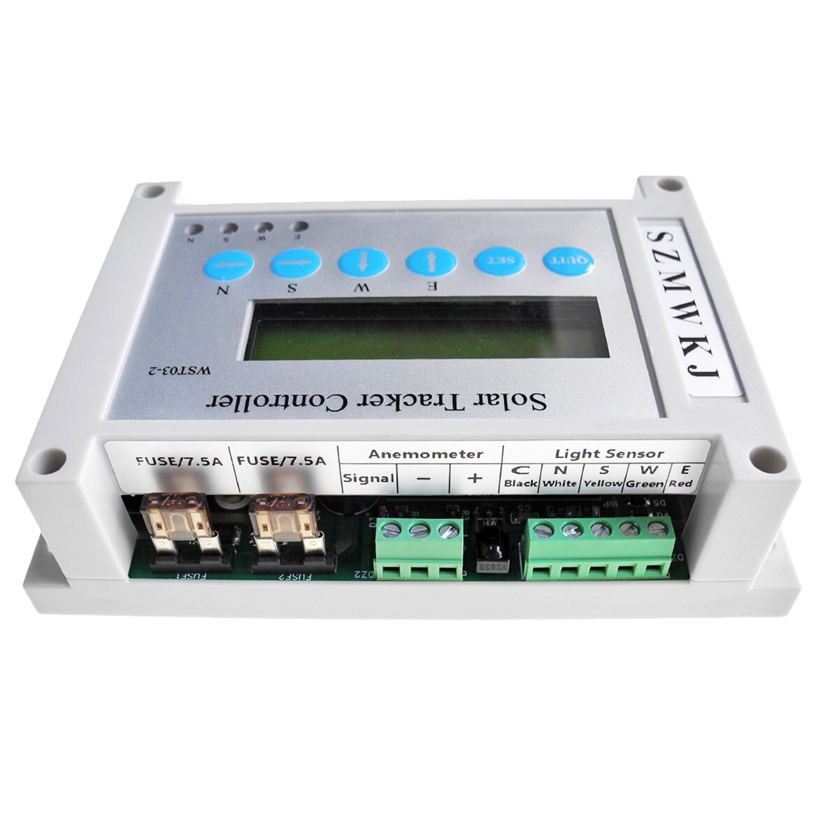 Dual Axis LCD Solar Tracker Controller Automatic Solar Tracking & Remote Control