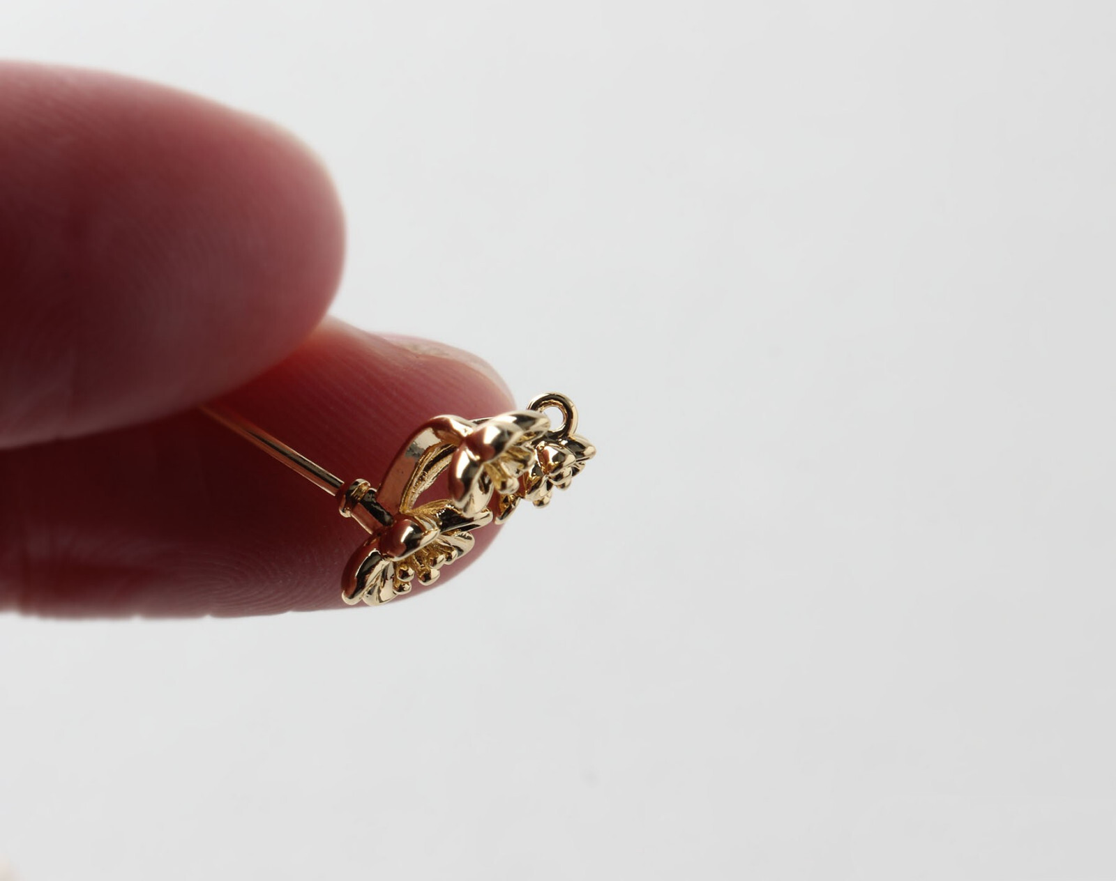 6pcs Gold Multiple Flower Stud Earring,Stacked Flower Earring Post,Floral Stud