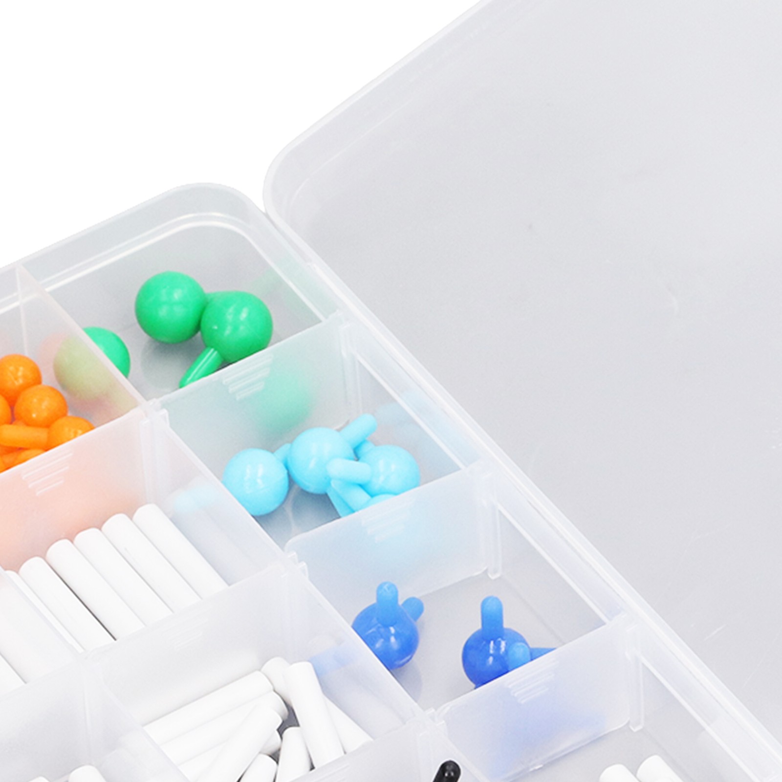 Chemistry Molecular Model Kit Vibrant Color 3D Educational Micro Molecular