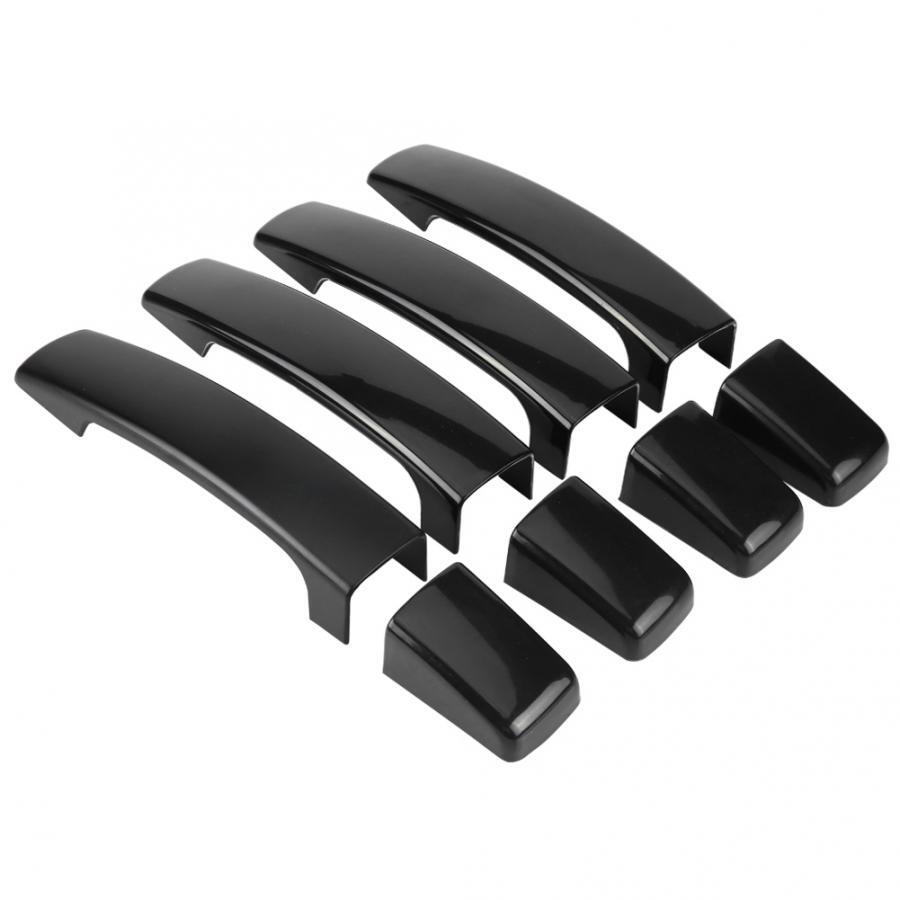 Gloss Black Door Handle Cover Trim For LR Range Rover LR2 LR3 2005-2009 US