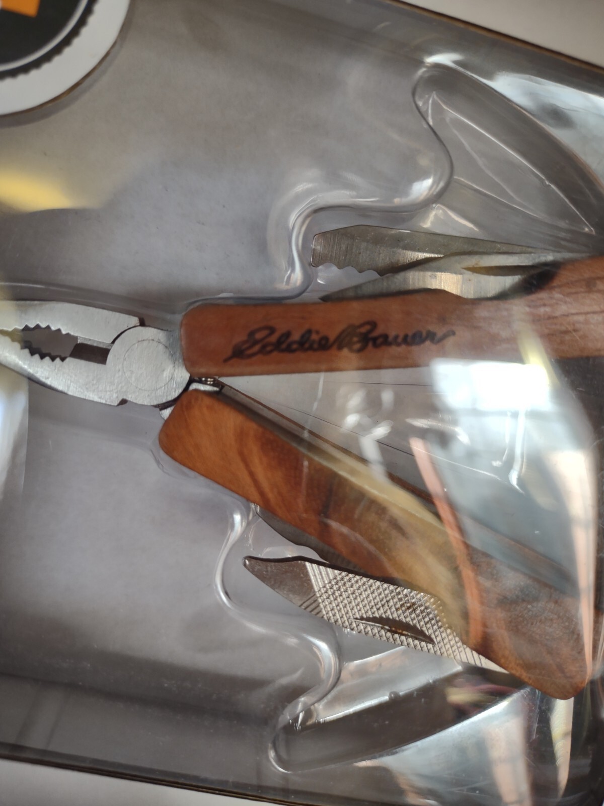 Eddie Bauer wood pocket multi 11 function tool
