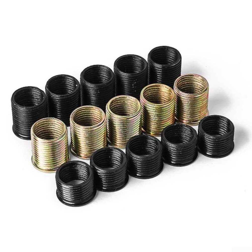 16PCS Spark Plug Thread Repair Kit M14x1.25 Tap Insert Tool Engine Repair Set