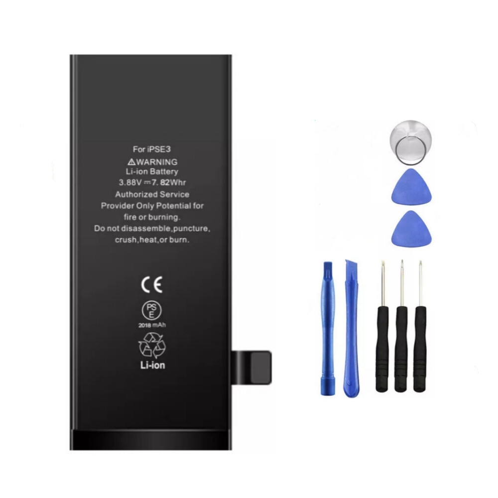 For Apple iPhone SE 2022 3rd Gen 2018 mAh Battery Replacement with Tool Adhesive