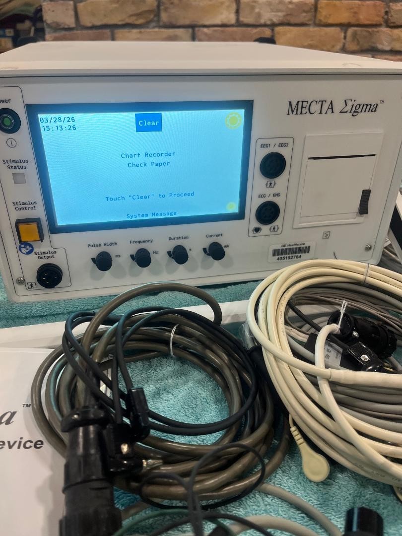 Mecta Eigma ( ECT) Electroconvulsive Therapy Device # SIGMA 100J (TESTED)