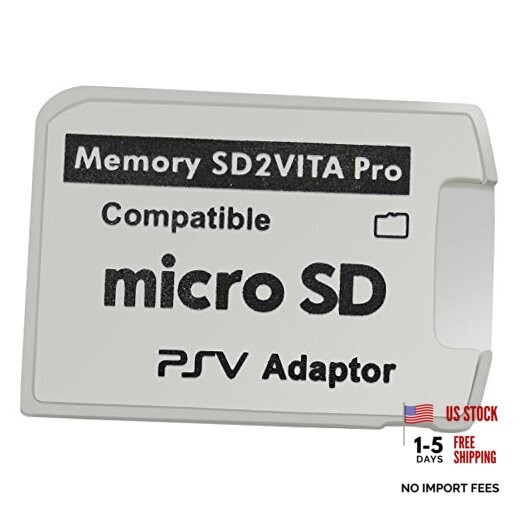 Ultimate Version SD2Vita 5.0 Memory Card Adapter, PS Vita PSVSD Micro 1 Pack