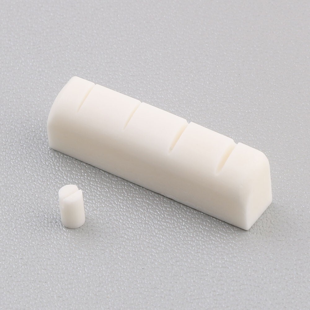 Bone banjo top nut & fifth string nut for 5 string banjo