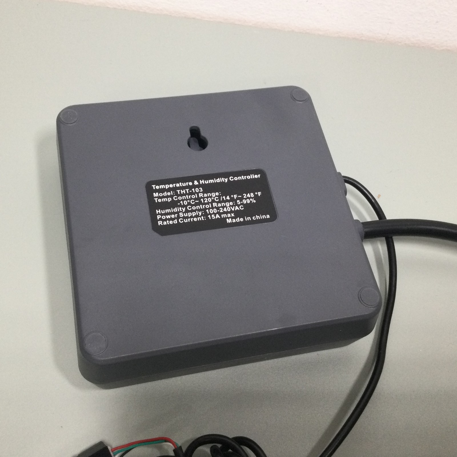 DIGITEN Reptile Temperature and Humidity Controller with Timer Outlet Gray
