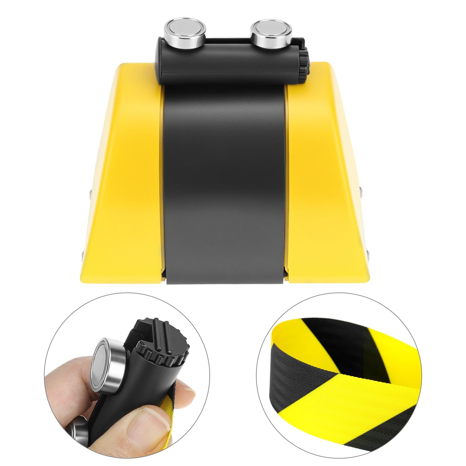 Magnetic Wall Mount Retractable Belt Barrier - Crowd Control and Safety Solution