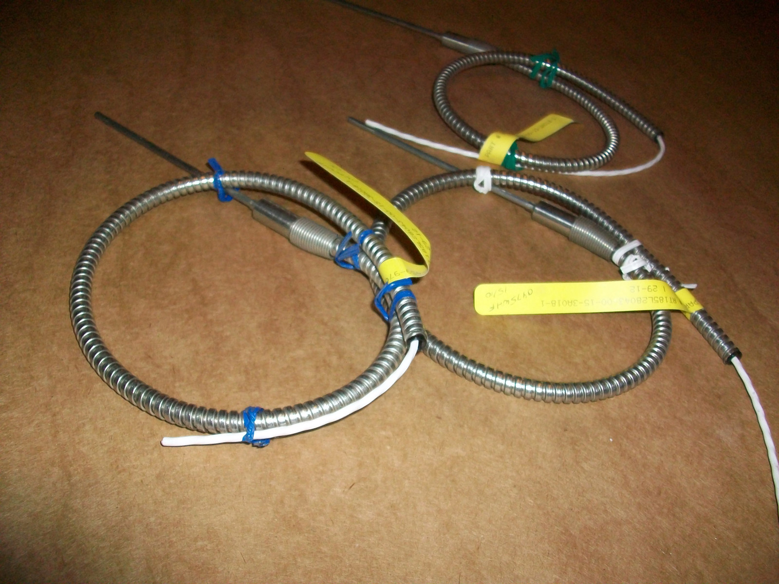 3pc SW Controls Armored Thermocouple RT185L28043-00-15-3A018-1 NEW