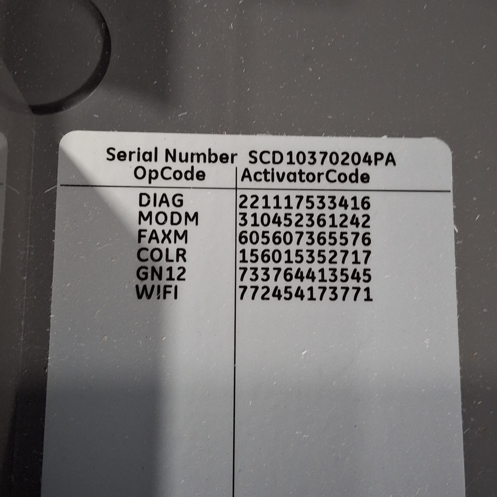 GE Healthcare MAC 5500 ECG without CAM Module