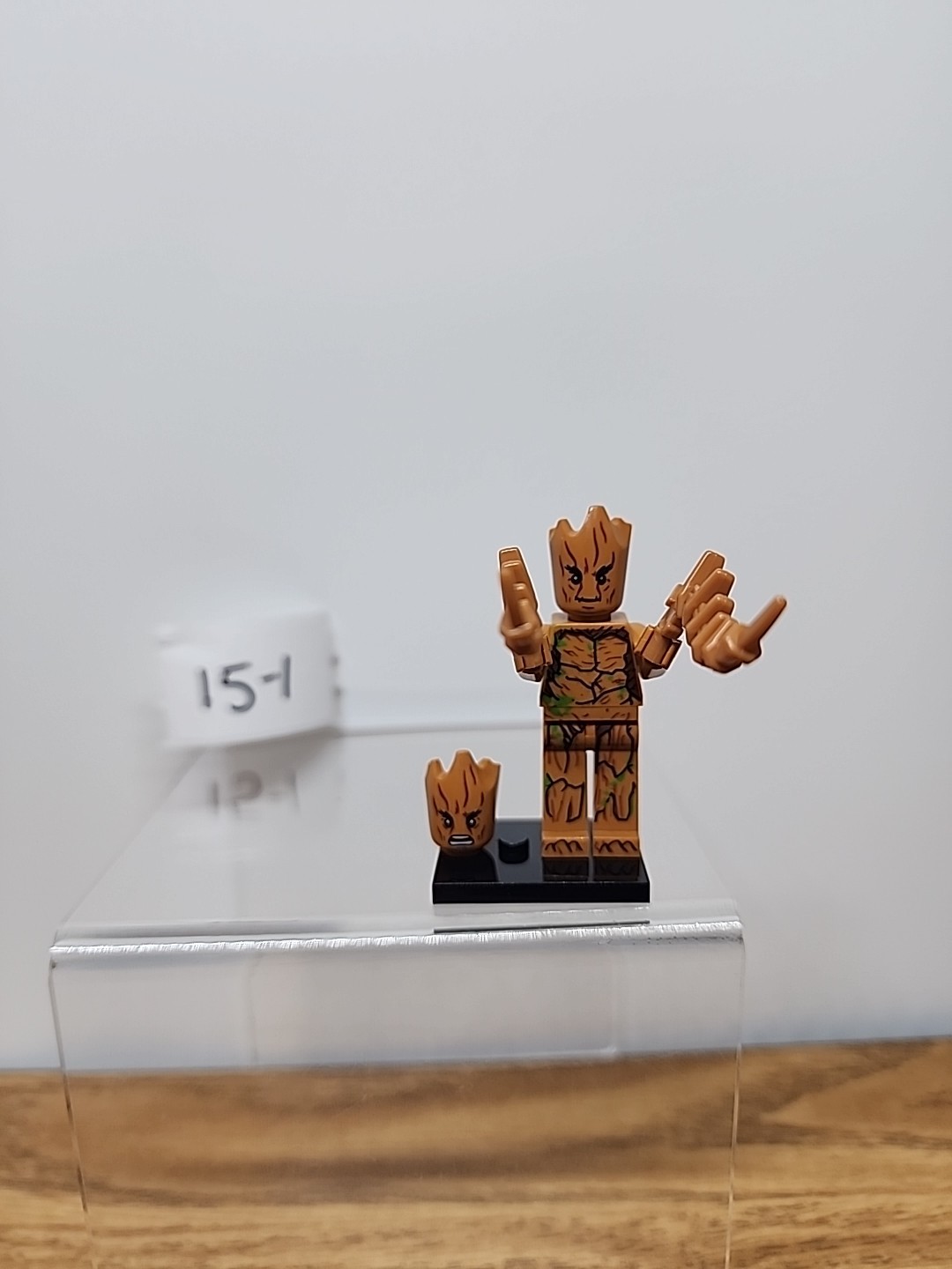 Adult Groot Custom Minifigure Brand New